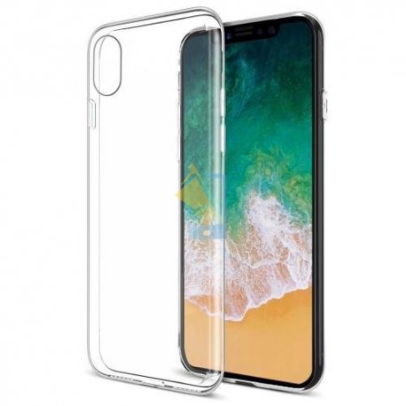 iPhone X tenké silikónové transparentné púzdro