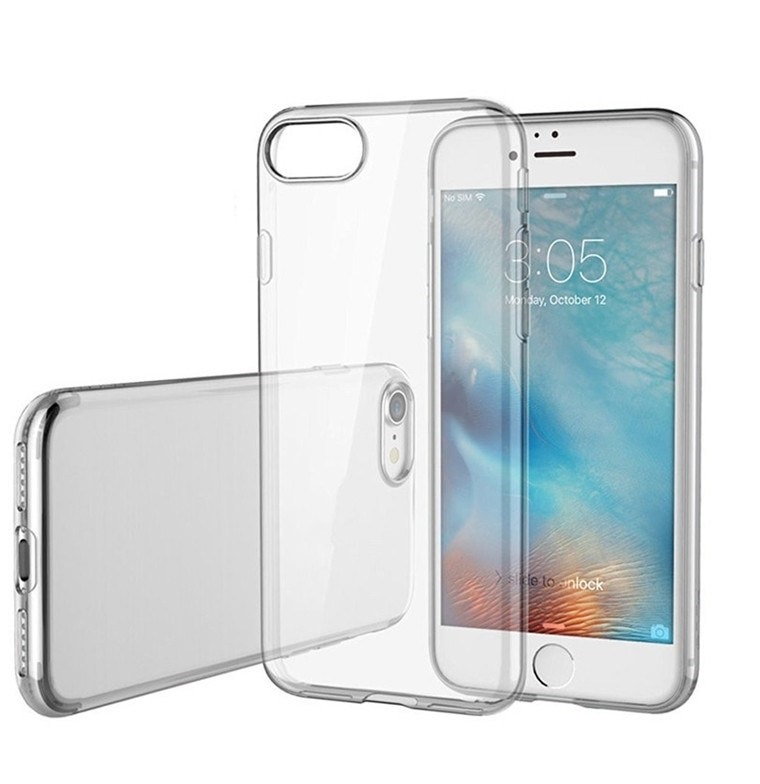 iPhone 6 6s tenké transparentné silikónové púzdro