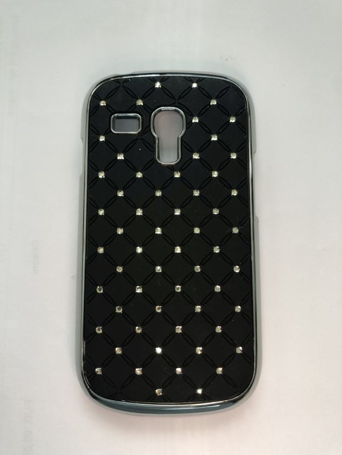 Samsung S3 mini kryštálové čierne púzdro