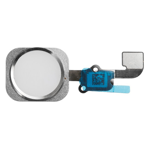 iPhone 6s / 6s Plus tlačidlo domov biele - silver