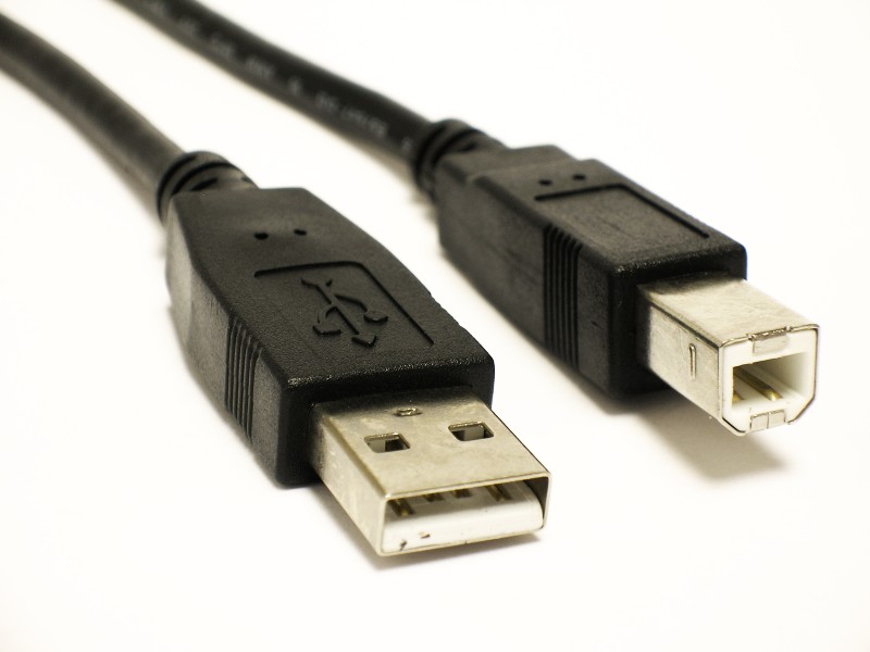 USB AB prepojovací kábel 1,8m