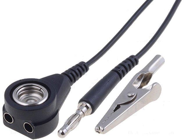 ESD uzemňovací kábel 3m