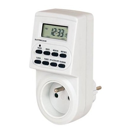 Spínacie hodiny digitálne týždenné (7-dňové) TIPA