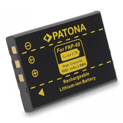 Patona Battery NP-60 NP60 FUJI 50i batéria 1050mAh