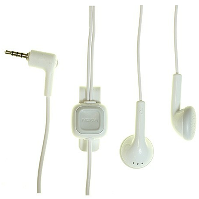 Nokia WH-102 HS-125 headset biely 3.5mm Jack