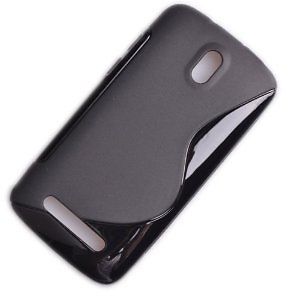 HTC Desire 500 guma čierna