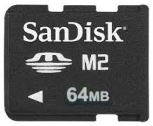 Sony Ericsson Sandisk M2 64MB pamäťová karta
