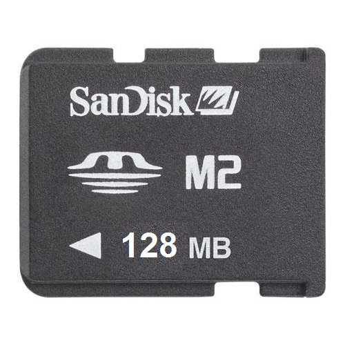 Sony Ericsson Sandisk M2 128MB pamäťová karta