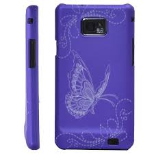 Samsung s2 plast motív modrý