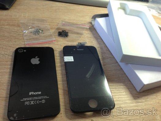 Iphone 4S batériový kryt čierny