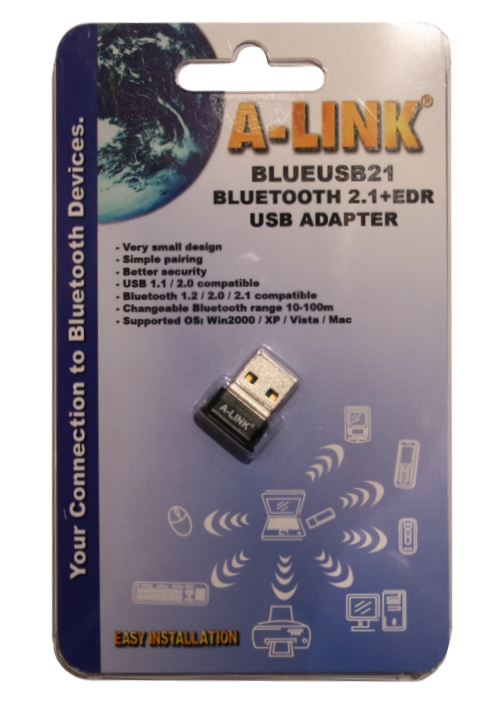 A-LINK BLUETOOTH 2.1 USB adaptér