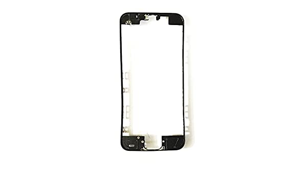 Iphone 5s rám LCD s lepidlom čierny