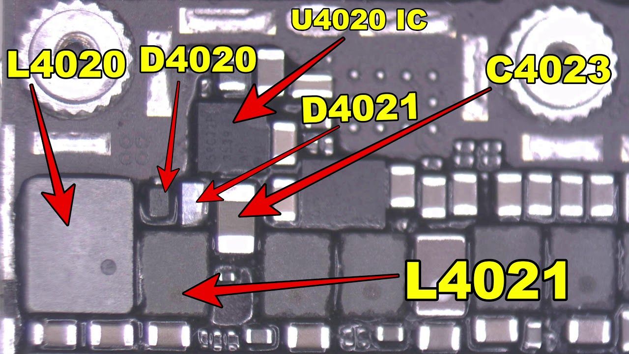 iPhone 6s backlight ic set na opravu podsvietenia LCD